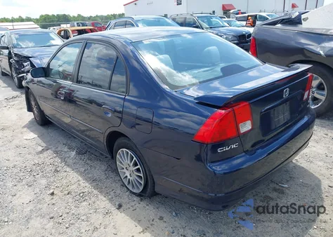 2005 Honda Civic Ex from USA, damaged, VIN 2HGES26765H542806